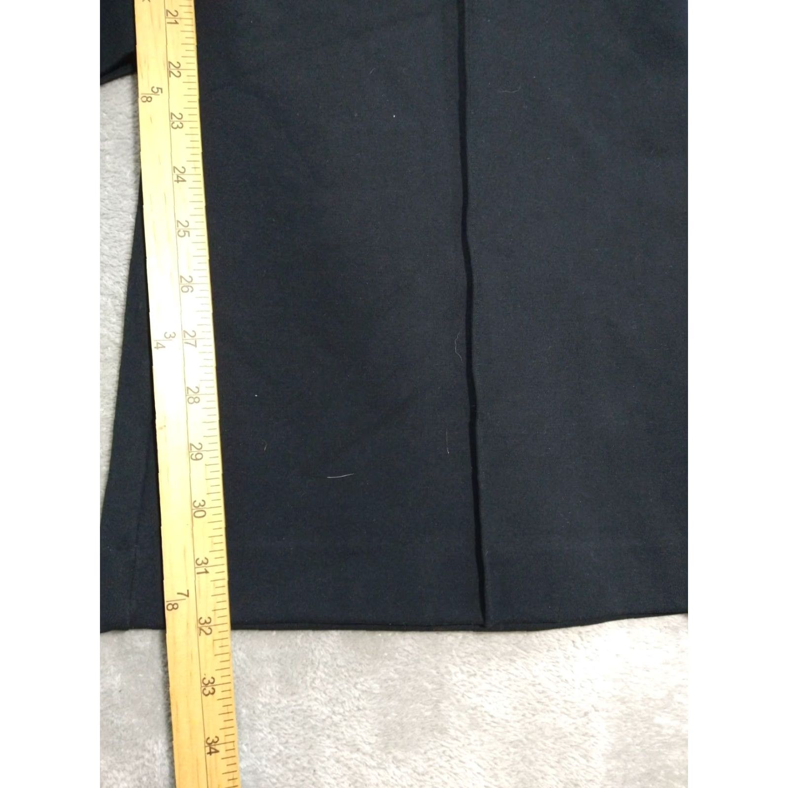 Spanx SPANX Plus Size 2X Ponte Flare Pants High Rise Black Athleisure Women Size 40" / US 18 - 5 Thumbnail