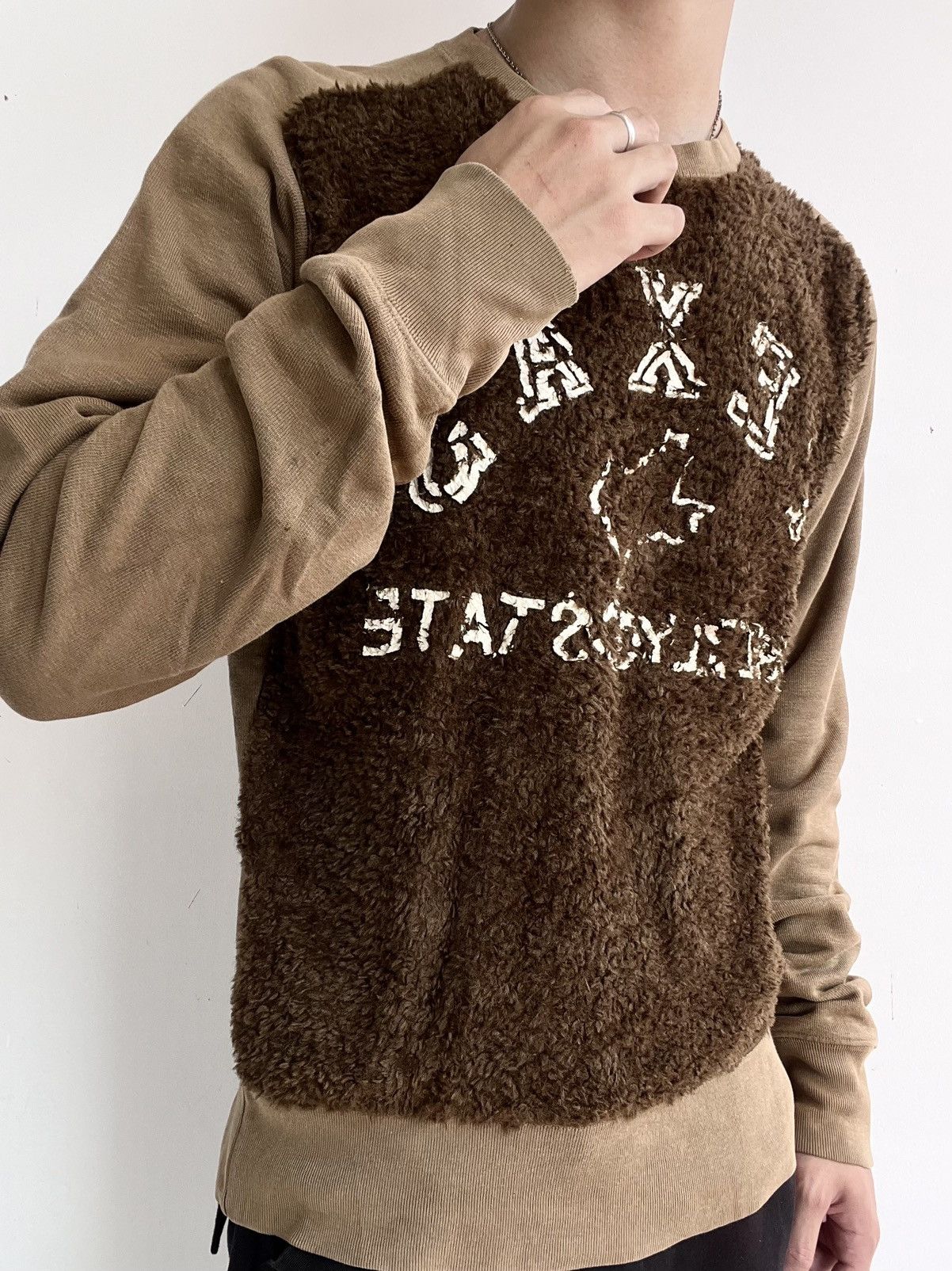 Kapital Kapital Texas Grizzly State Fur Sweater Size US M / EU 48-50 / 2 - 2 Thumbnail