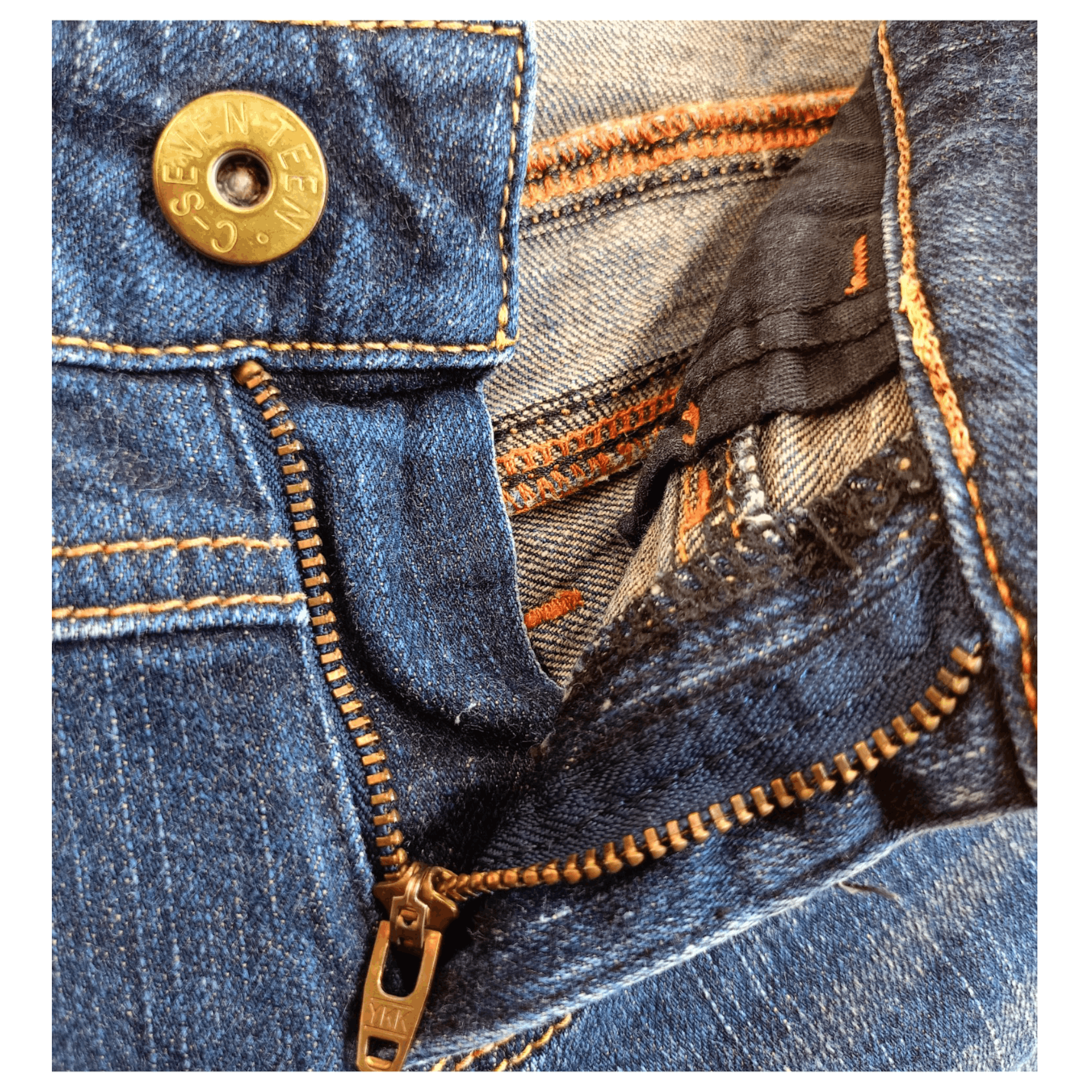 Japanese Brand × Vintage C-17 Seventeen Classic Japanese Jeans Vintage Denim Size 28" / US 6 / IT 42 - 6 Thumbnail