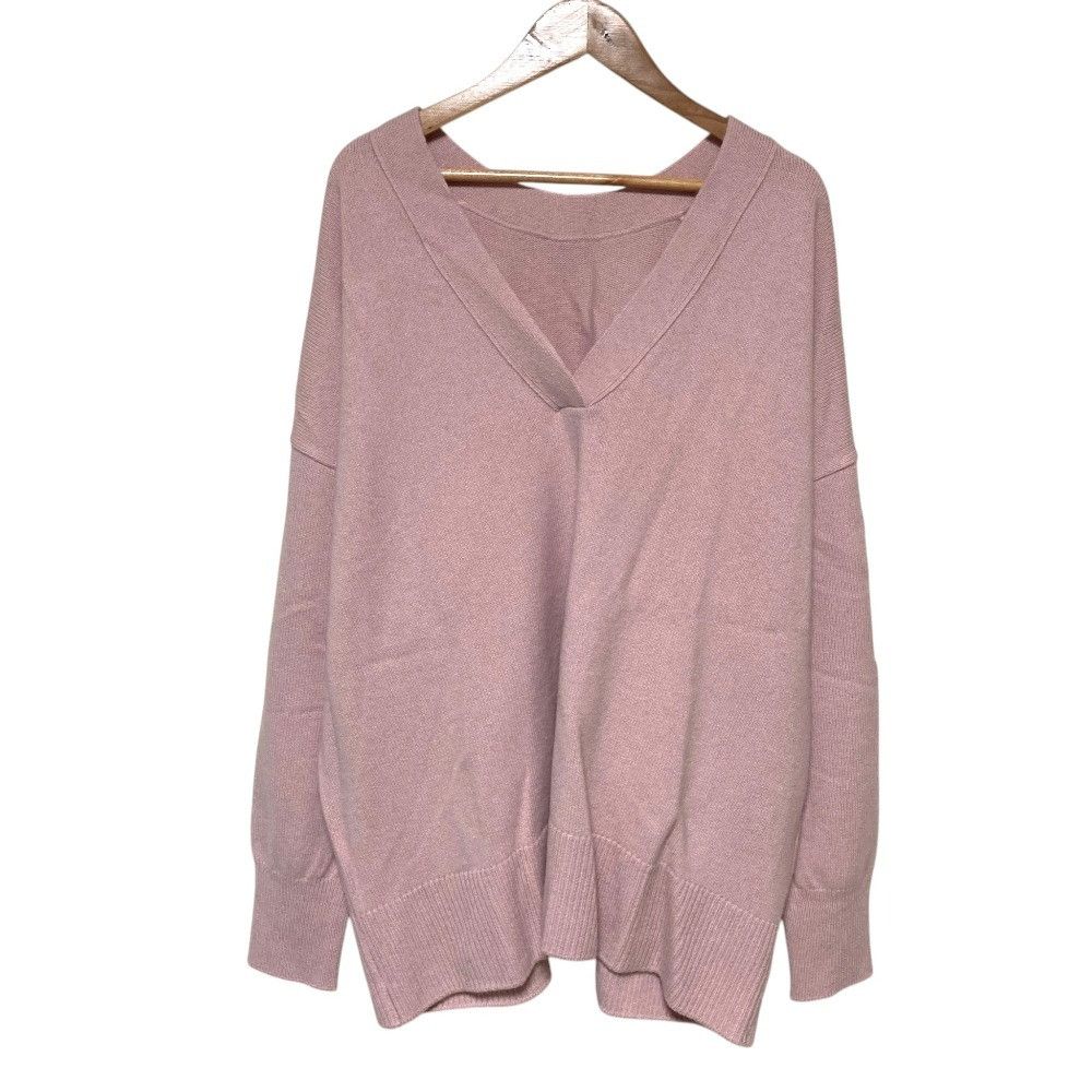 Other Other MUSE de Deuxieme Classe OLBIA V Neck Sweater Textile Tops DUTY FREE for USA Size ONE SIZE - 1 Thumbnail