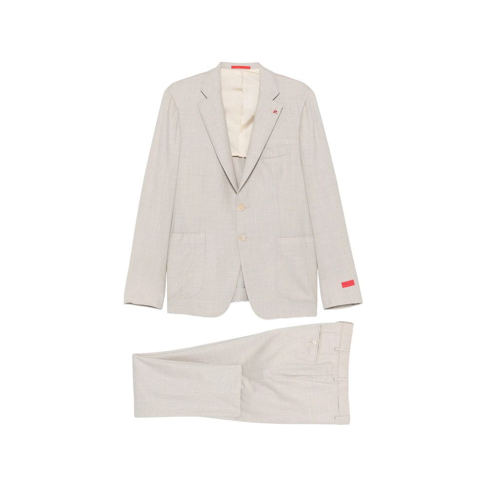 Isaia Isaia NEUTRALS Suits - Single Breasted Suits Size US L / EU 52-54 / 3 - 1 Thumbnail