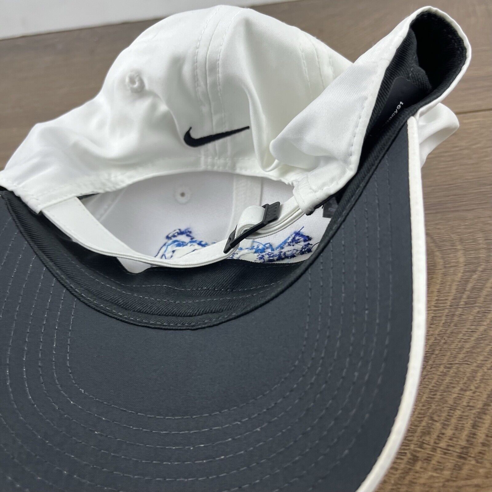 Nike Albertsons Boise Open Hat Nike Golf White Adjustable Hat Whi Size ONE SIZE - 13 Thumbnail