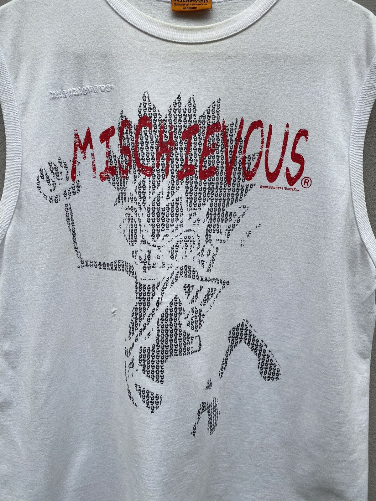 If Six Was Nine × Japanese Brand × Seditionaries Mischievous Skunk Punk by Emi Nakayama Seditionaries Tanktop Size US M / EU 48-50 / 2 - 7 Thumbnail