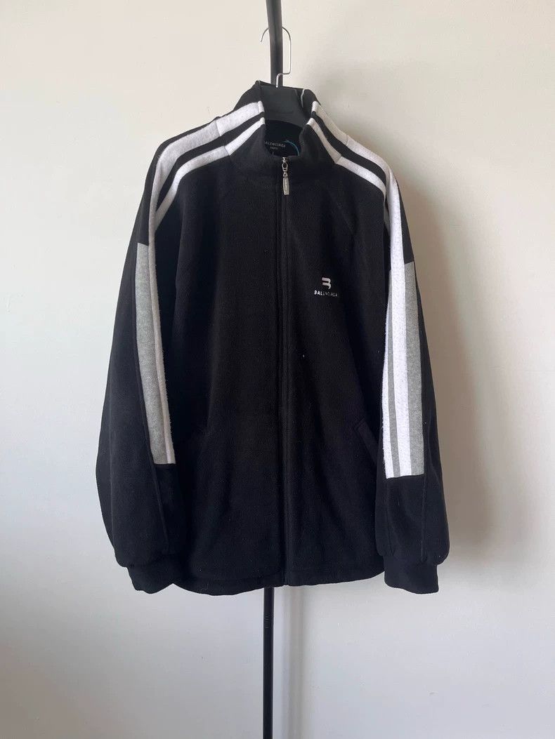 Balenciaga Balenciaga Coral Fleece Logo Jacket-yf Size US XL / EU 56 / 4 - 1 Thumbnail