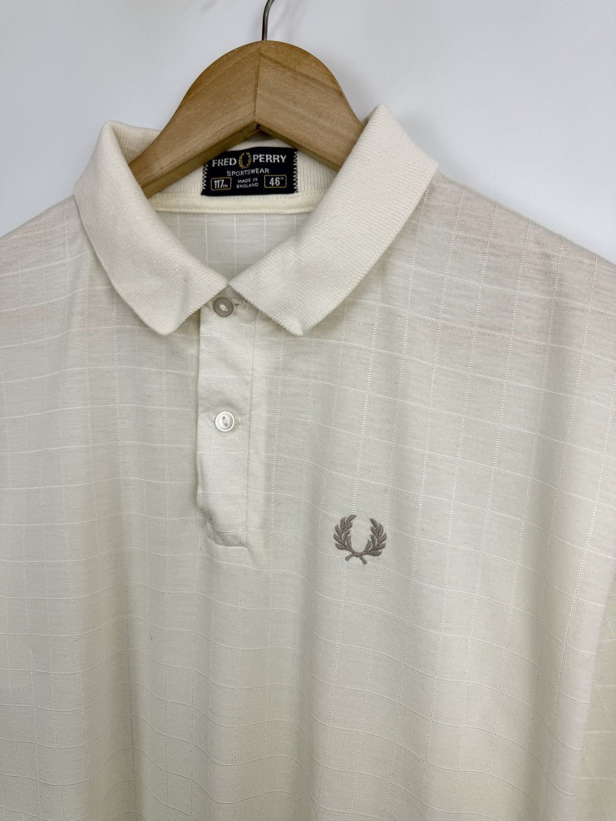 Fred Perry 🇬🇧 Vintage 80s Fred Perry Tennis Polo T-Shirt Made in England Size US L / EU 52-54 / 3 - 5 Thumbnail