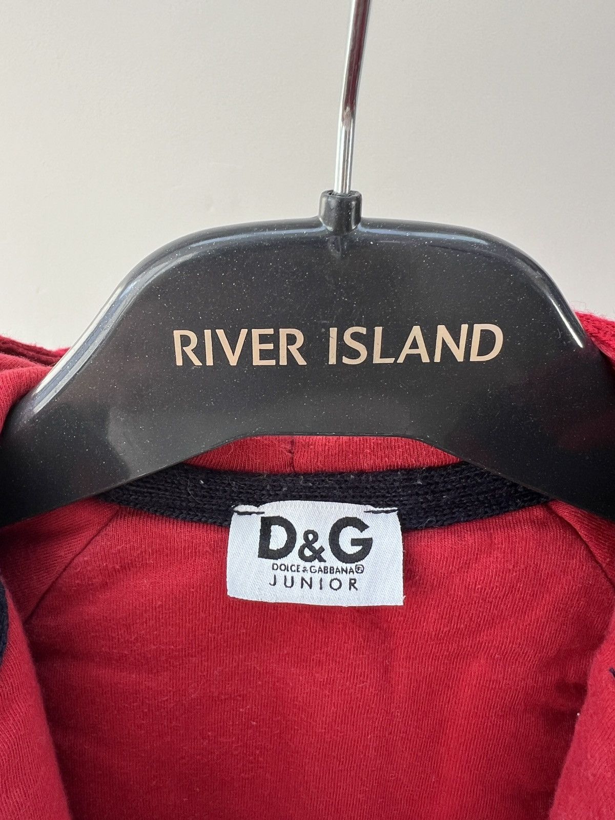 Dolce & Gabbana Vintage Dolce & Gabbana Junior Zip Over Print Hoodie Size US XXS / EU 40 - 6 Thumbnail