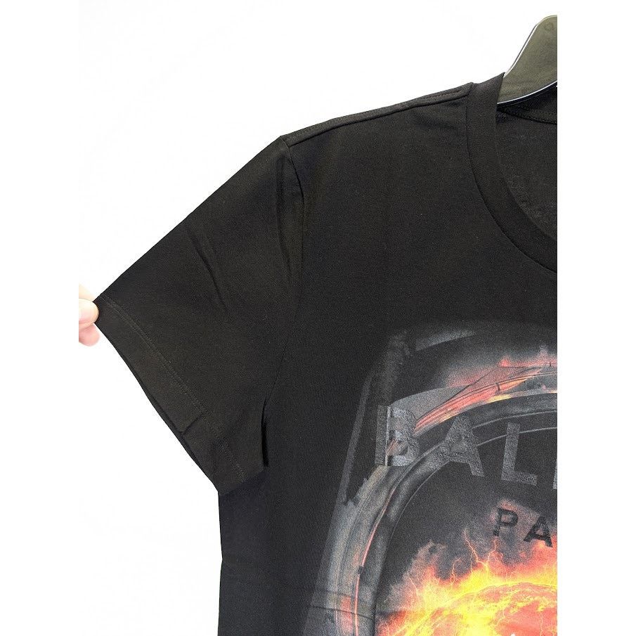 Balmain o1rshd1 Q:3 / T-Shirt in Black Size US M / EU 48-50 / 2 - 7 Thumbnail
