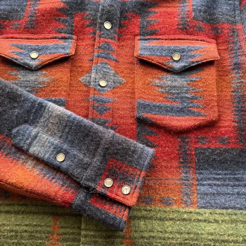 RRL Ralph Lauren RRL Ralph Lauren Southwest style shirt sweater Size US M / EU 48-50 / 2 - 6 Thumbnail