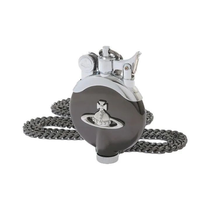 Vivienne Westwood Vivienne Westwood Brass Saturn Chain Lighter Size ONE SIZE - 7 Thumbnail
