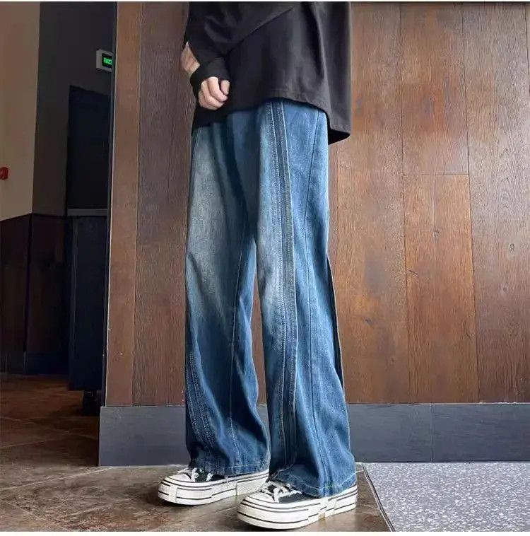 Japanese Brand Retro casual straight leg jeans Size US 30 / EU 46 - 3 Thumbnail