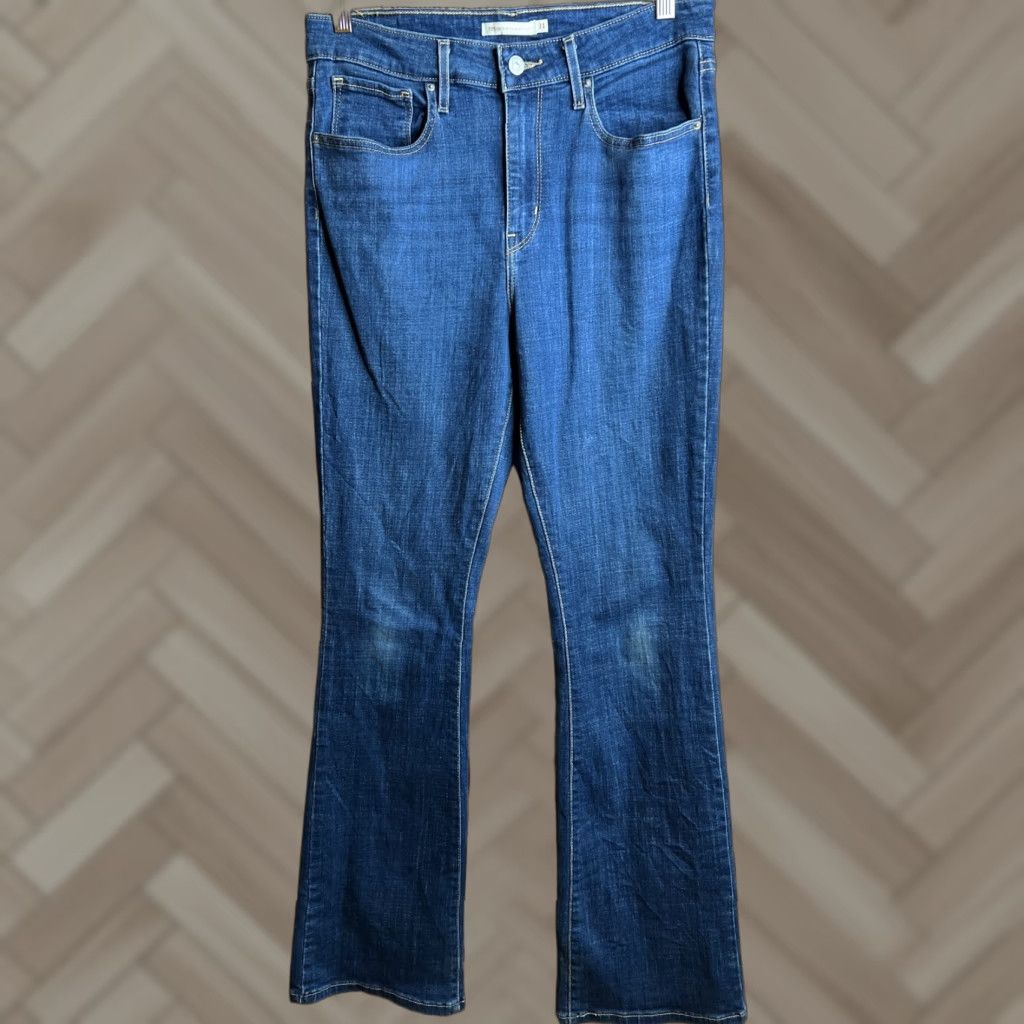 Levi's VINTAGE Levis 725 Jeans Womens 31 Bootcut High Rise Dark Wash Denim Stretch Jeans Women 31 Bootcut Levis 725 Stretch Women’s Jeans Size 24" / US 00 / IT 34 - 1 Thumbnail