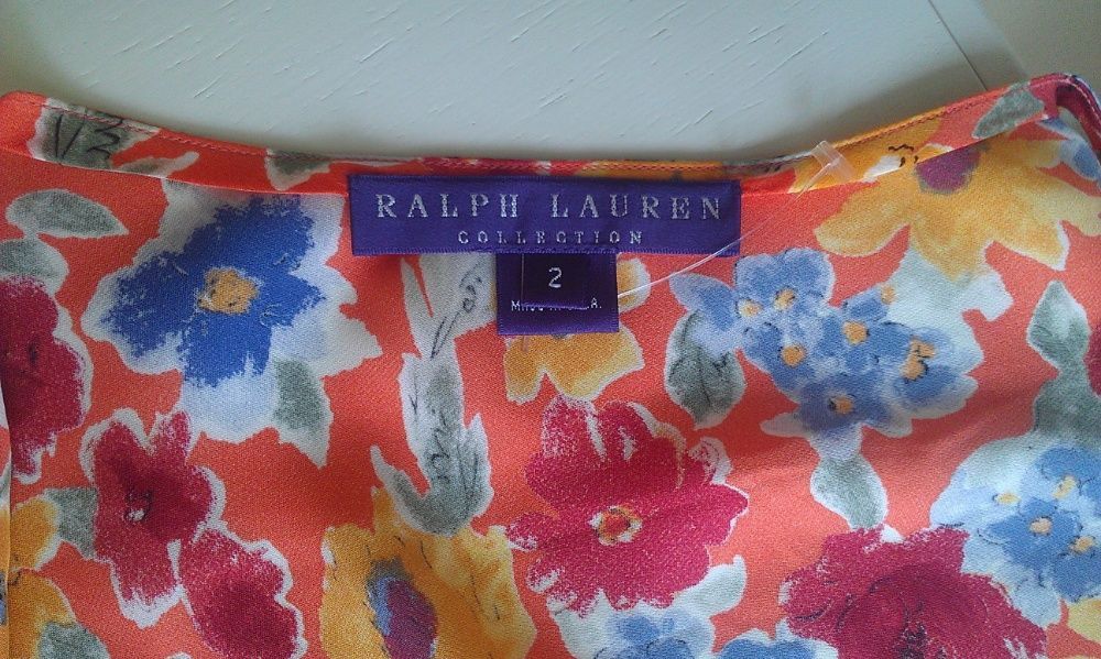 Ralph Lauren Ralph Lauren Purple Label Silk Blouse Shirt Size XS / US 0-2 / IT 36-38 - 2 Thumbnail