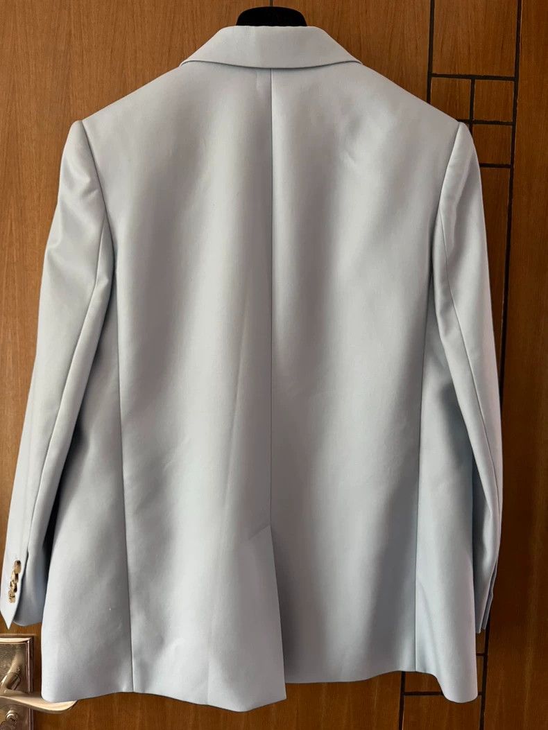 Alexander McQueen Alexander McQUEEN Ladies' suit, haze blue, made of 100% woo Size S / US 4 / IT 40 - 6 Thumbnail