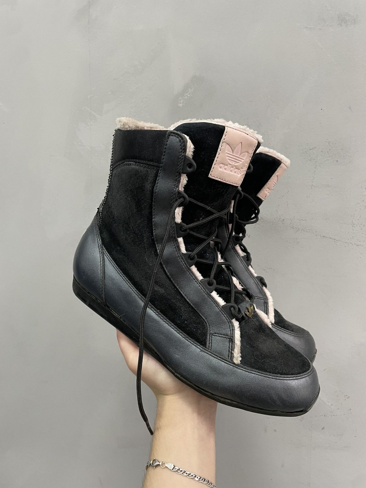 Adidas Adidas retro hype 2000s yohji yamamoto style leather shoes Size US 7.5 / EU 40-41 - 2 Thumbnail