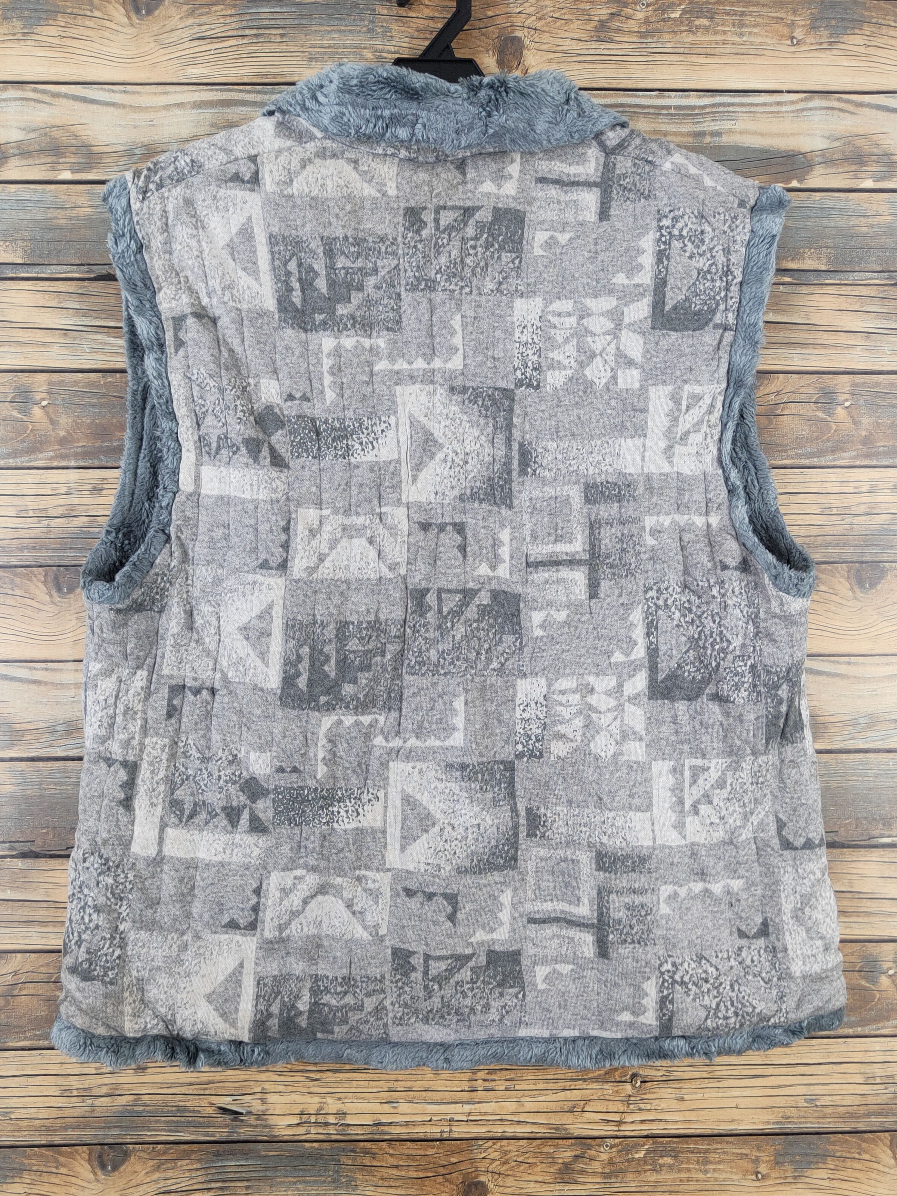 Japanese Brand × Vintage Vintage & Rare by Kirakumono Gray Vests Size US L / EU 52-54 / 3 - 9 Thumbnail