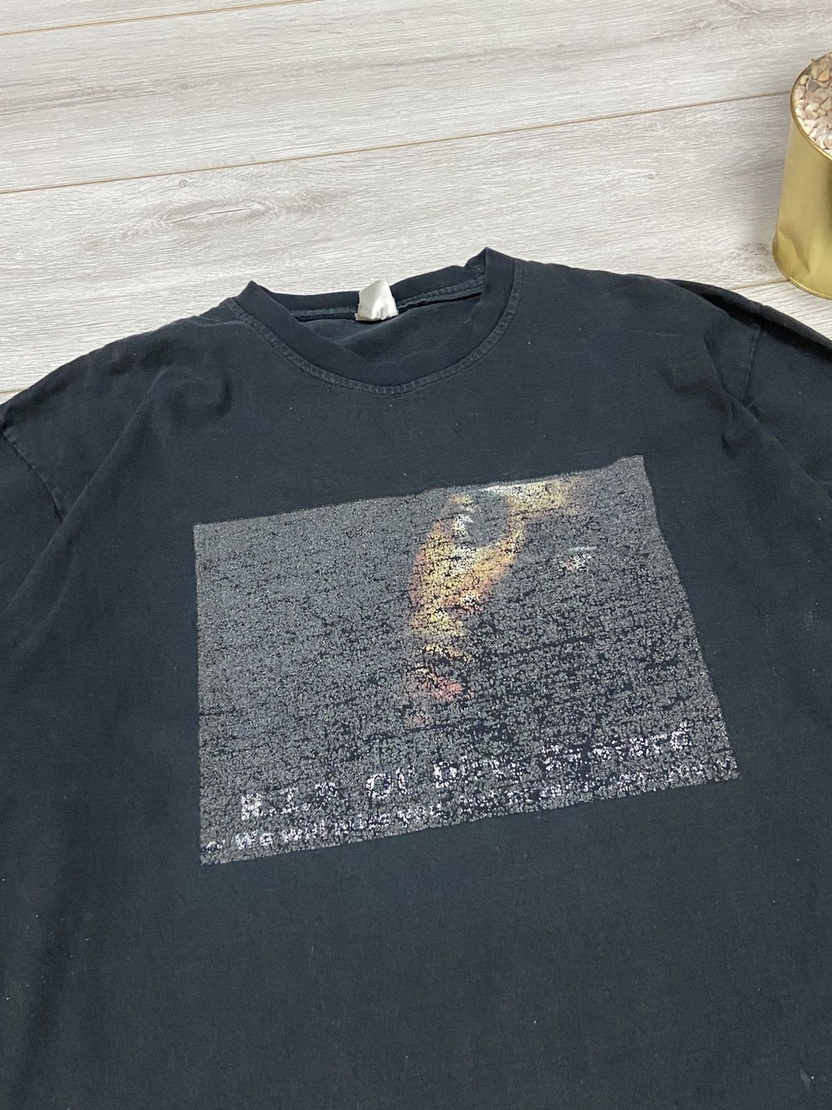 Wu-Tang Clan 🔥VINTAGE RIP OL DIRTY BASTARDS RAP CRAZY FADED BROWN LONG 🔥 Size US XL / EU 56 / 4 - 3 Thumbnail