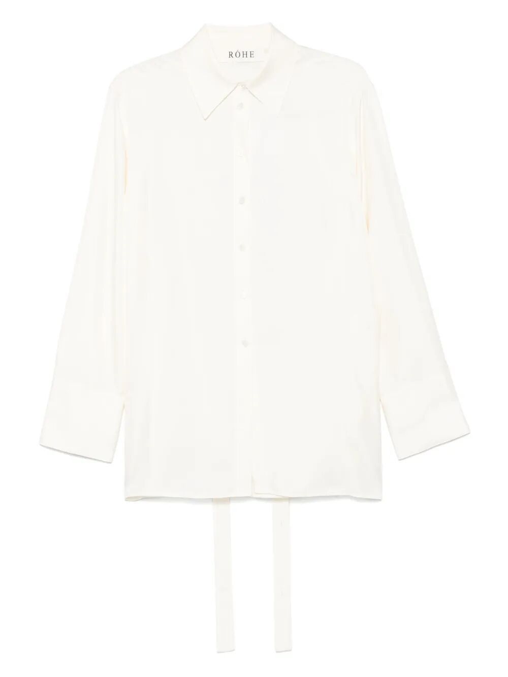 DECONSTRUCTED SILK SHIRT