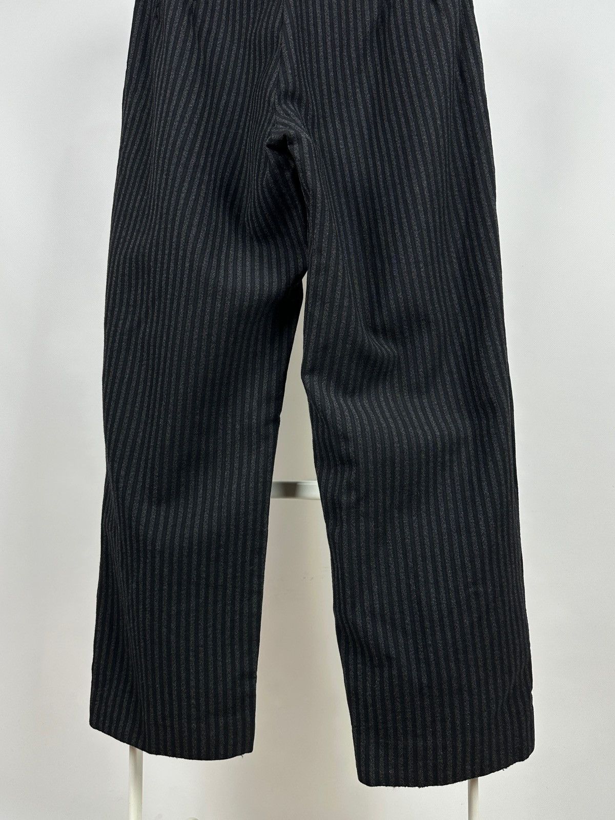 Vintage 1930-50s Antique European Work High Waist Wool Trousers Size US 30 / EU 46 - 14 Thumbnail