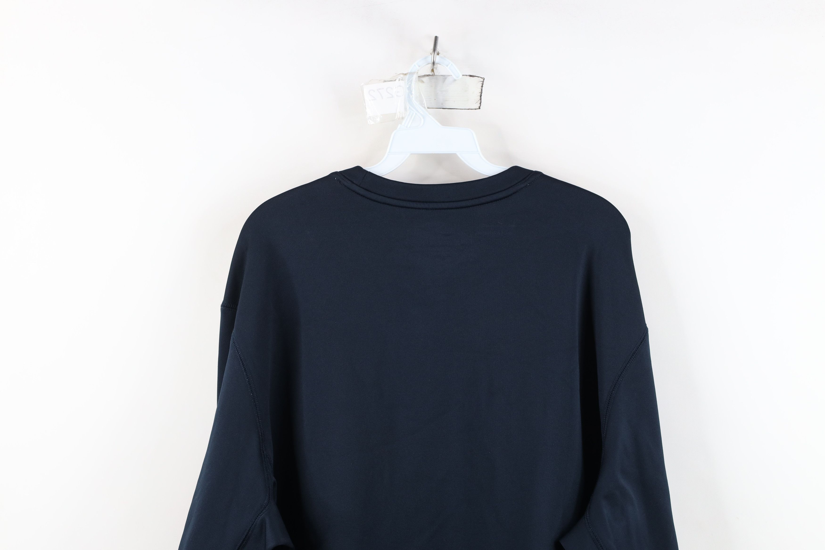 Nike Nike Therma Fit Swoosh Fleece Lined Crewneck Sweatshirt Navy Size US XL / EU 56 / 4 - 15 Thumbnail