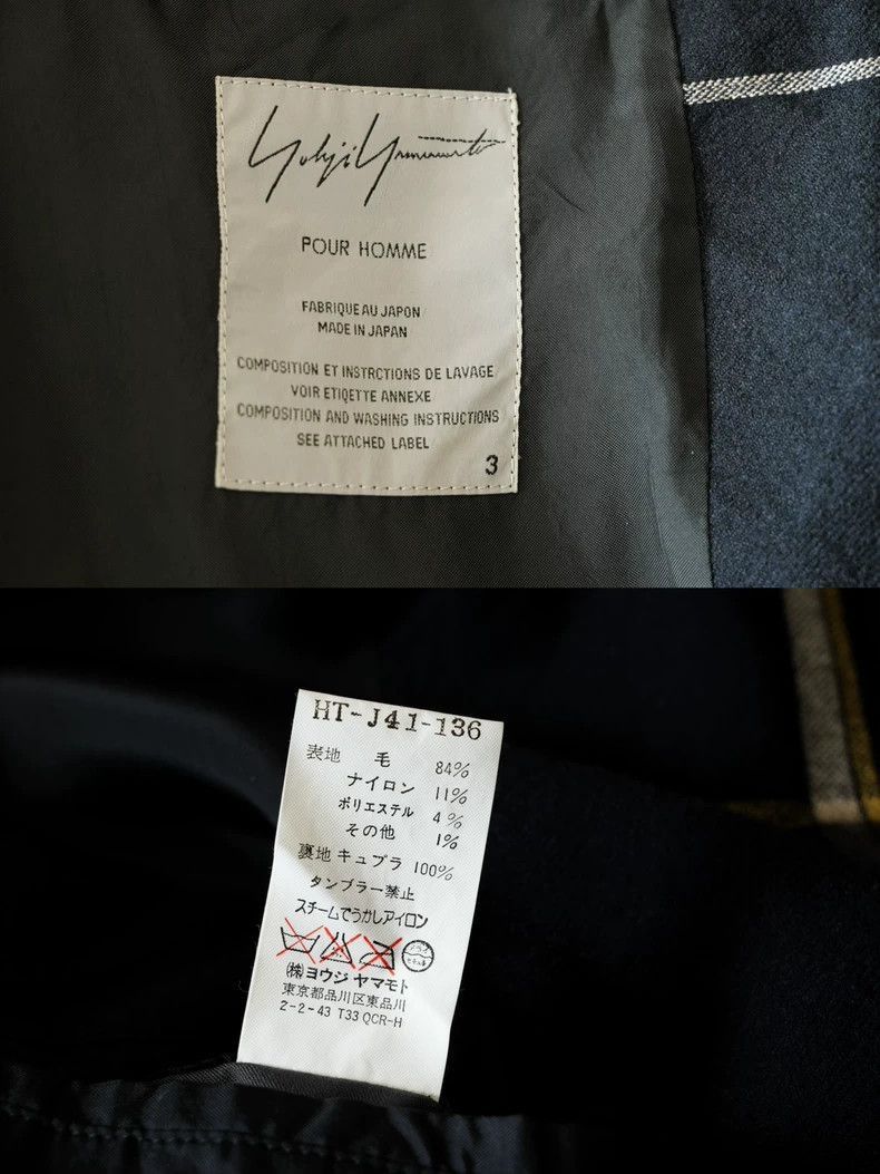Yohji Yamamoto Yohji Yamamoto Yohji Yamamoto Black and Gold Jacket Size US L / EU 52-54 / 3 - 8 Thumbnail