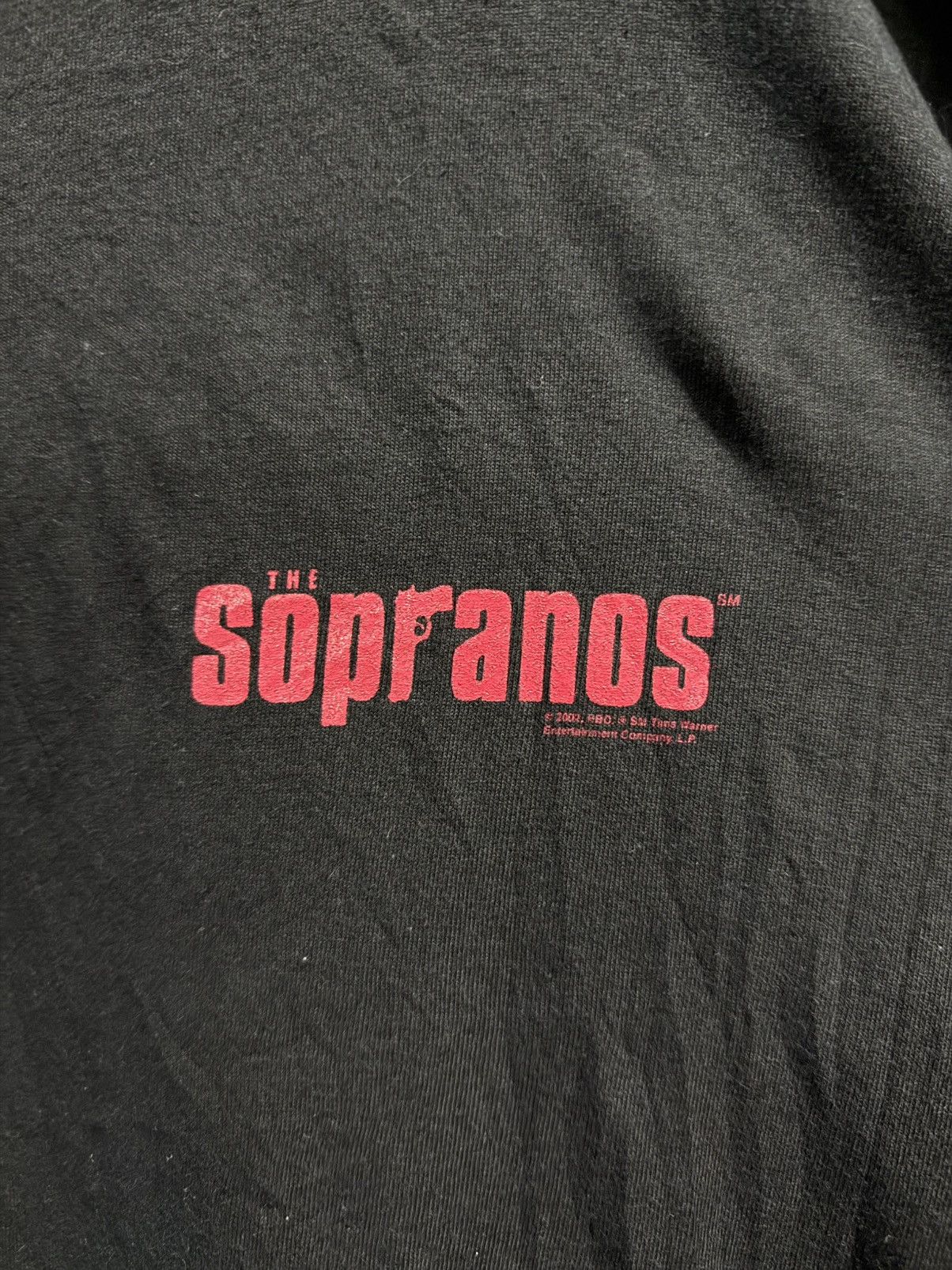 Vintage Vintage The Sopranos Hbo Movie Faded Oversize Tee Size US XXL / EU 58 / 5 - 6 Thumbnail