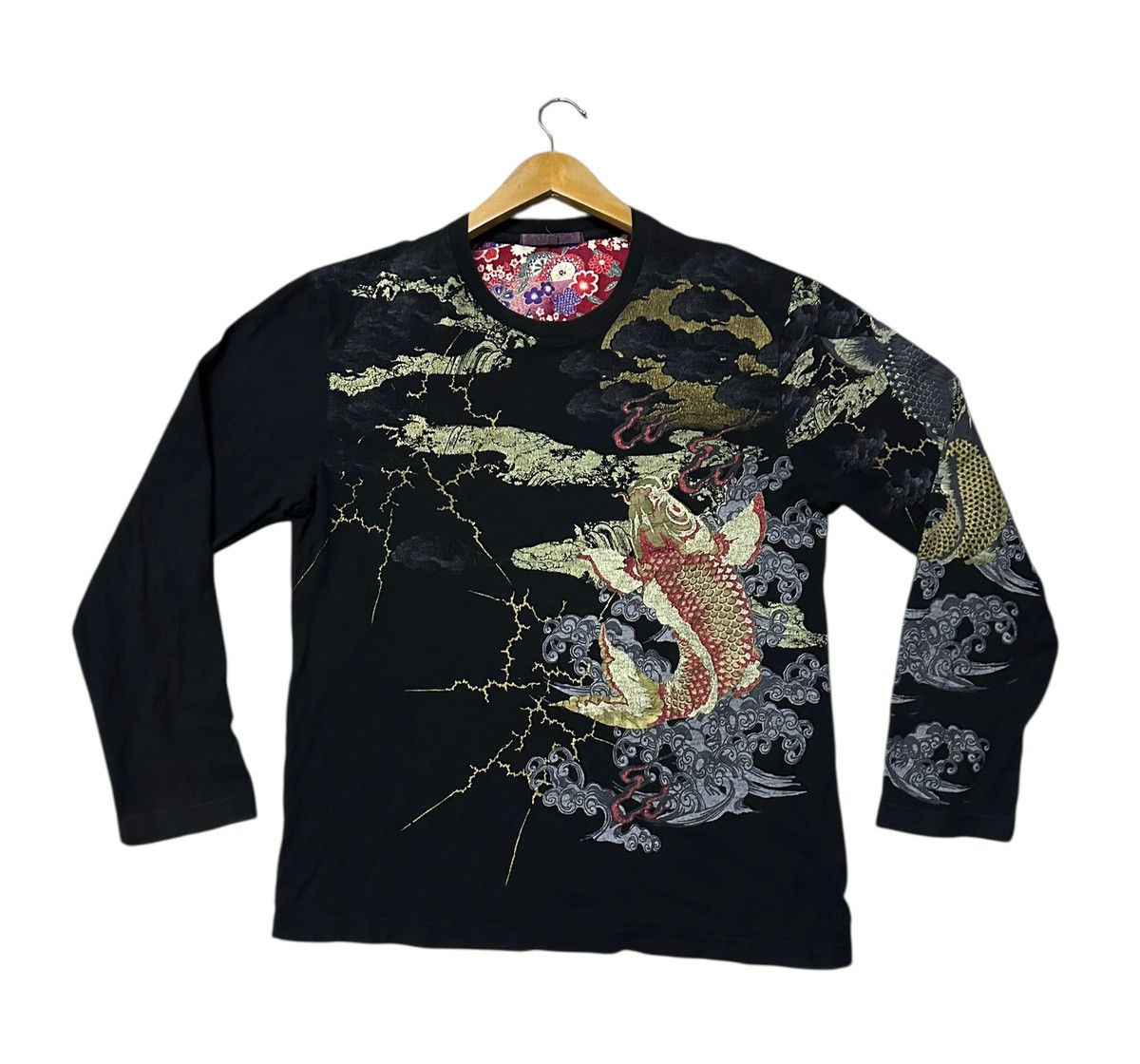 Japanese Brand overprinted tee Size US L / EU 52-54 / 3 - 2 Thumbnail