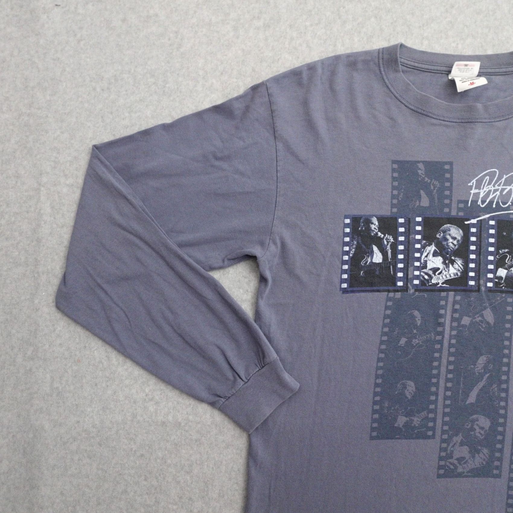 Anvil BB King Shirt Adult Size Medium Long Sleeve Live On Tour 2008 King Of The Blues Size US M / EU 48-50 / 2 - 6 Thumbnail