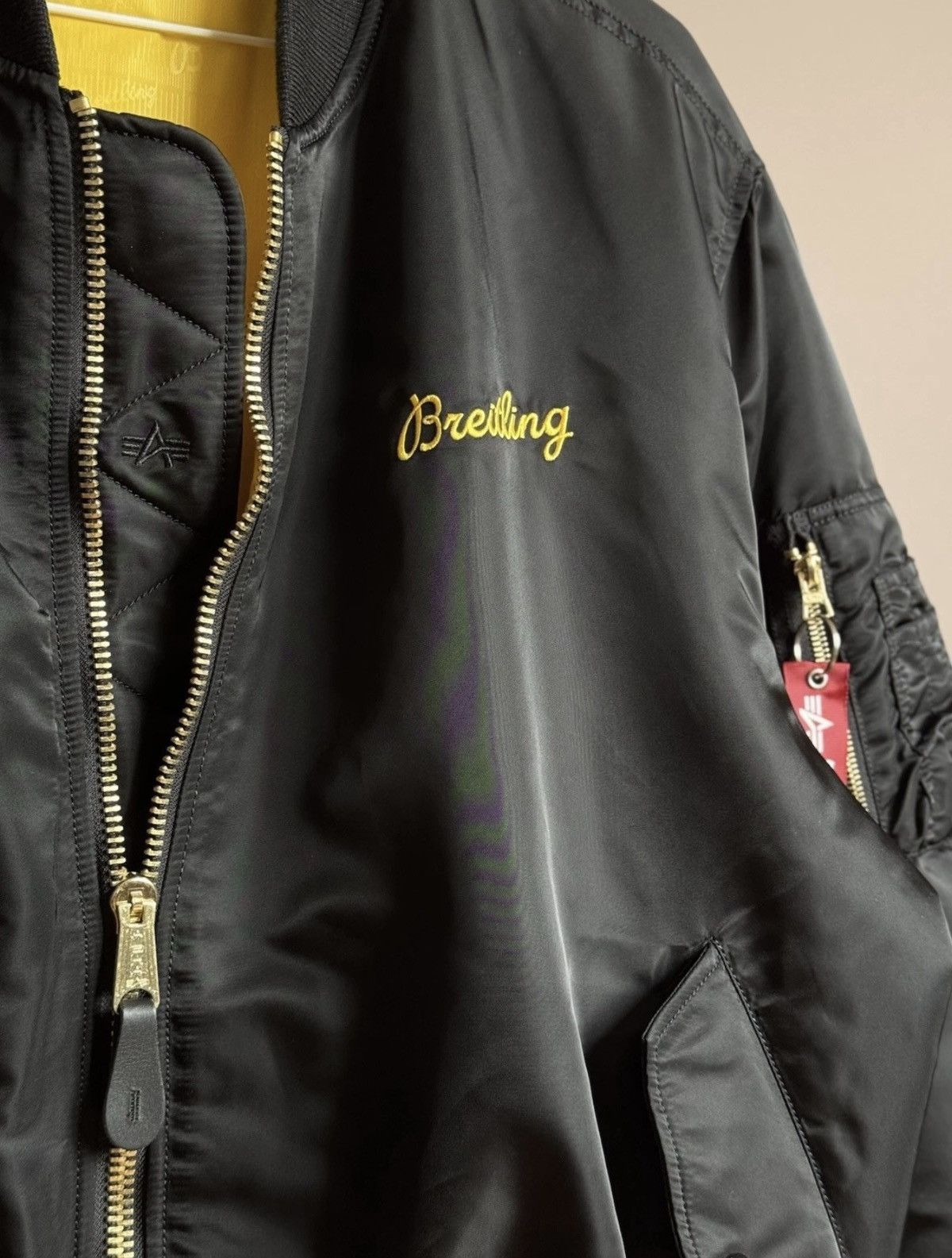 Alpha Industries Alpha industries x Breitling jacket Size US XL / EU 56 / 4 - 2 Thumbnail