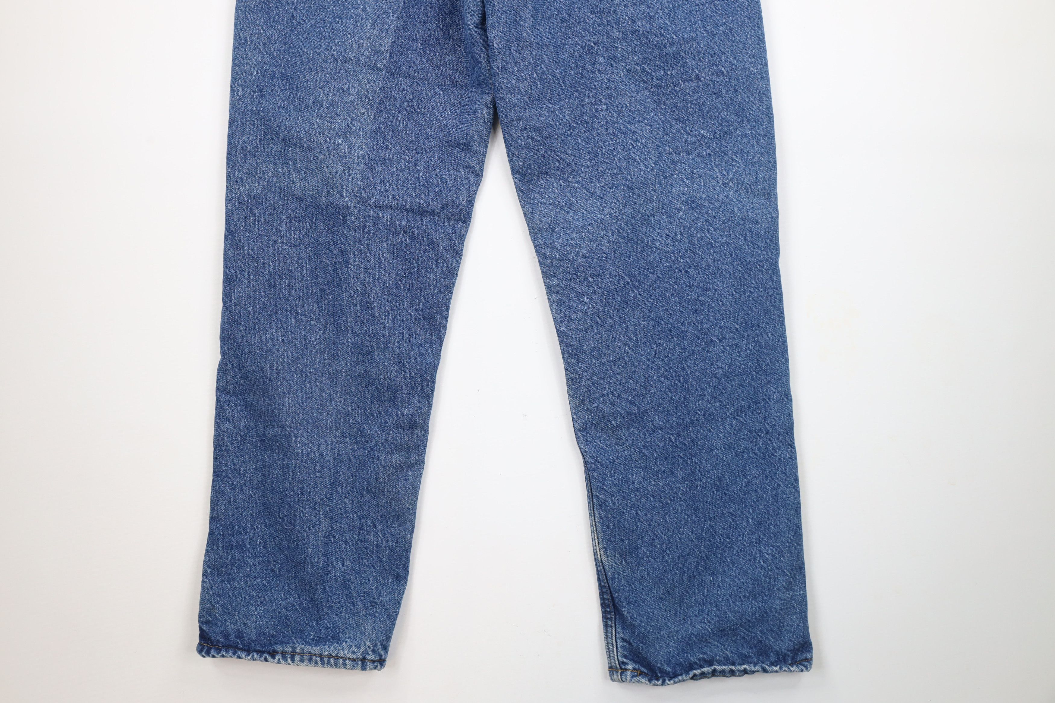 Carhartt × Vintage Vintage Carhartt Out Heavyweight Fleece Lined Jeans USA Size US 34 / EU 50 - 13 Thumbnail