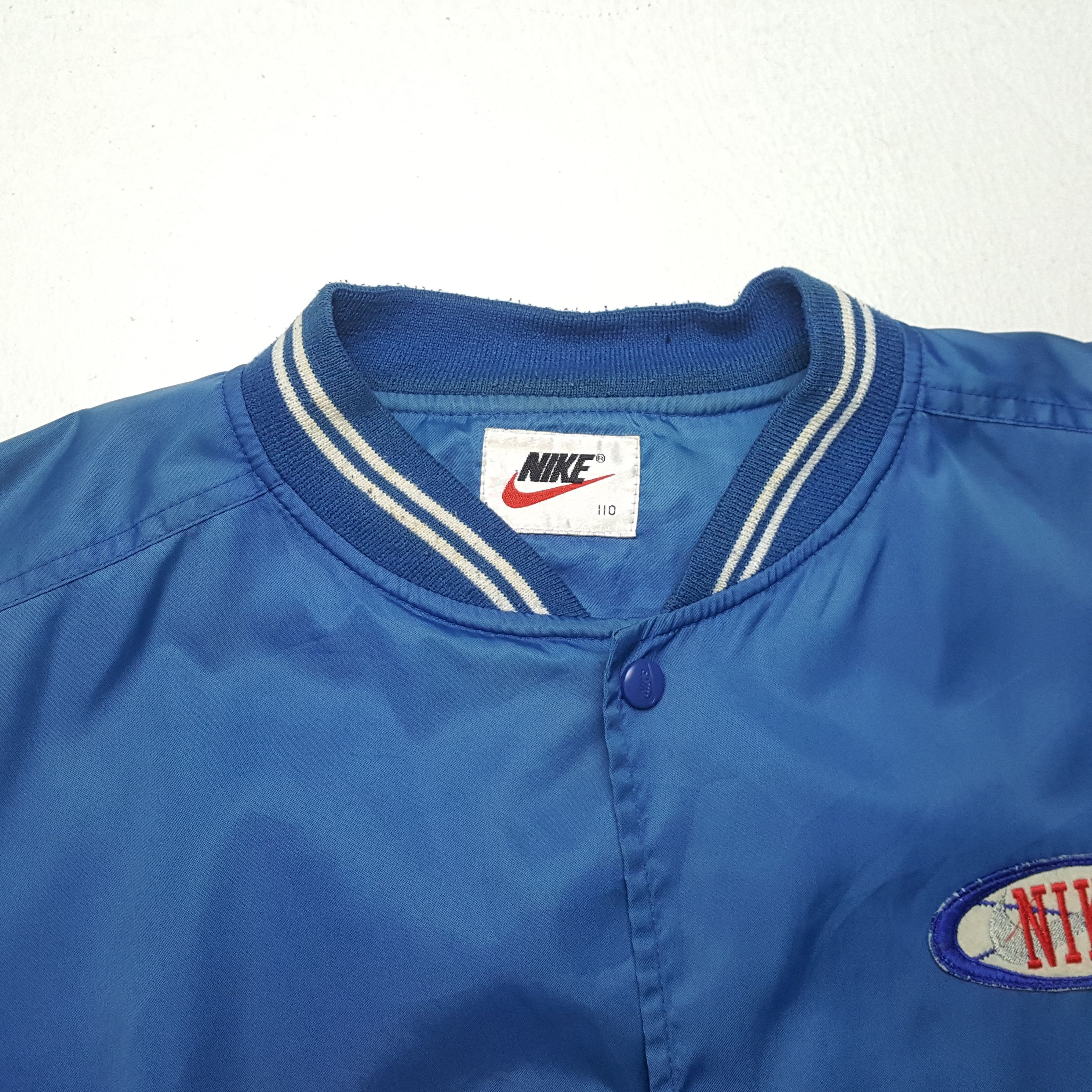 Nike × Vintage Vintage NIKE Sportswear Skateboard Style Baseball Jacket Size US XL / EU 56 / 4 - 5 Thumbnail