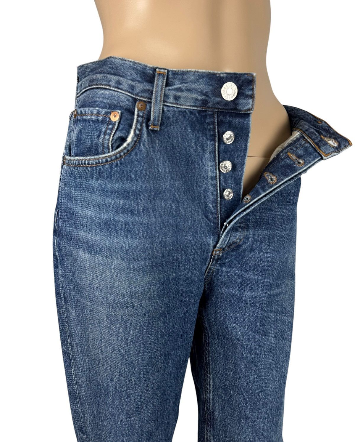 Agolde Agolde Los Angeles Riped Jeans Crop size 25 Size 25" / US 0 / IT 36 - 9 Thumbnail