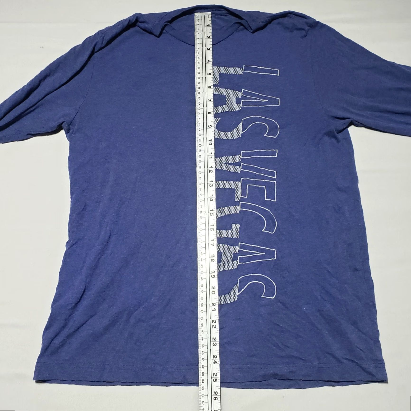 Vintage Las Vegas Blue Long Sleeve Crew Neck Tee Shirt Adult Men M Blue Shirt Mens Long Sleeve Crew Neck T-Shirt 90s? Size US M / EU 48-50 / 2 - 4 Thumbnail