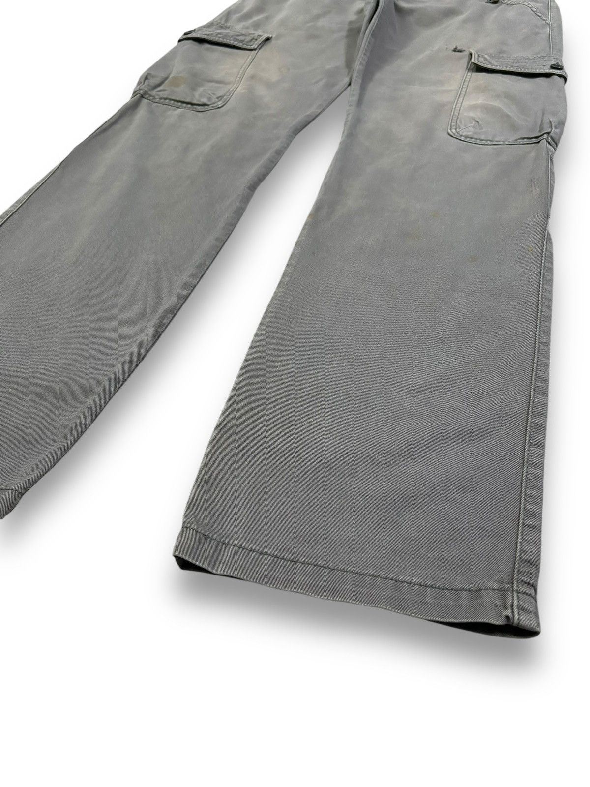 Emporio Armani Vintage Emporio Armani Thrashed Loose Utility Cargo Pants Size US 36 / EU 52 - 12 Thumbnail