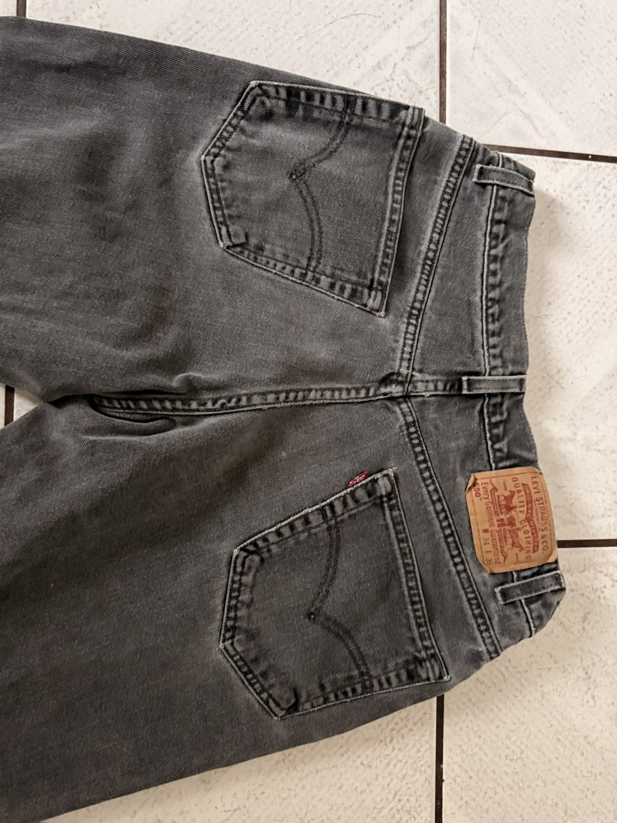 Levi's Black Levis 550s Size US 34 / EU 50 - 5 Thumbnail