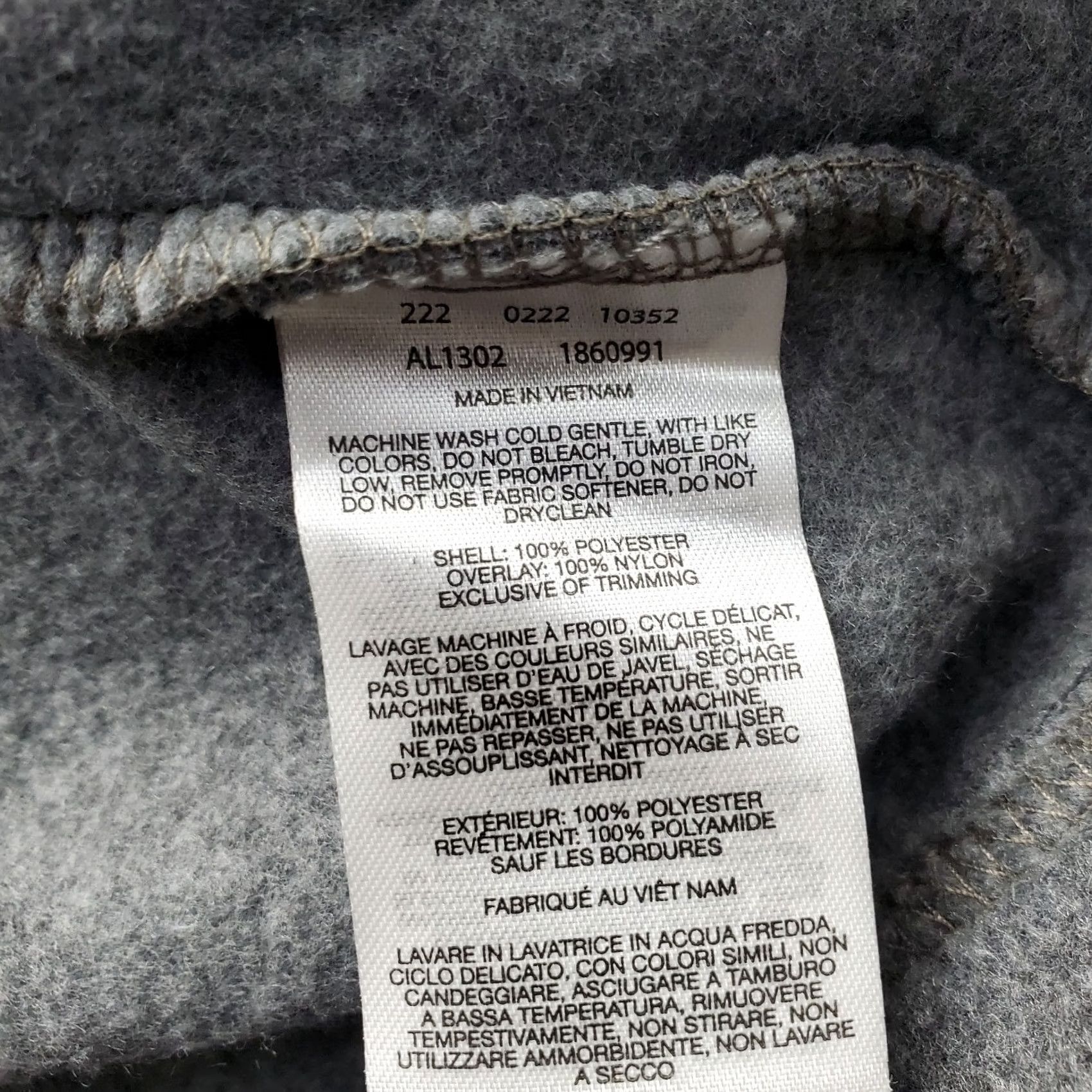 Logo 7 Columbia Pullover Sweater Women M Multi Fleece Patch Logo Quarter Snap Front EUC Size M / US 6-8 / IT 42-44 - 6 Thumbnail
