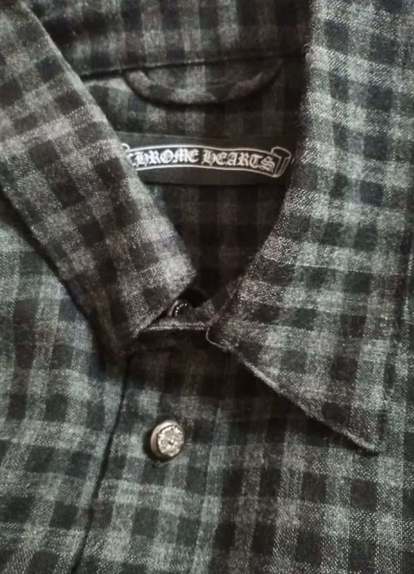 Chrome Hearts Chrome hearts wool shirt Size US S / EU 44-46 / 1 - 2 Thumbnail