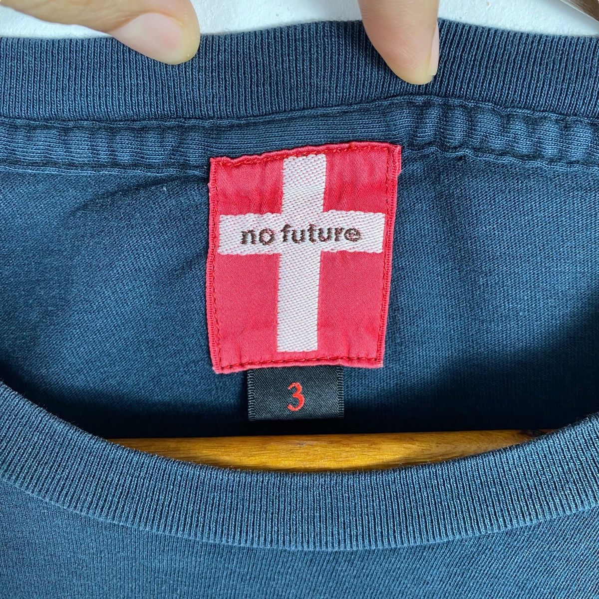 No Future Vintage NO FUTURE Fear Of No Future Planet Punk Tee Shirt Size M / US 6-8 / IT 42-44 - 7 Thumbnail