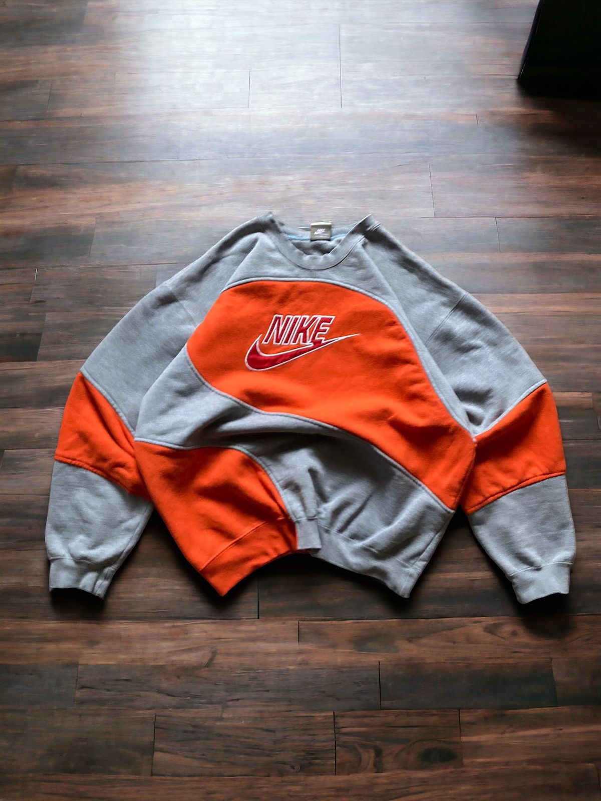 Nike × Vintage Custom crewneck sweatshirt nike spellout M 90’s 00’s y2k Size US M / EU 48-50 / 2 - 1 Thumbnail