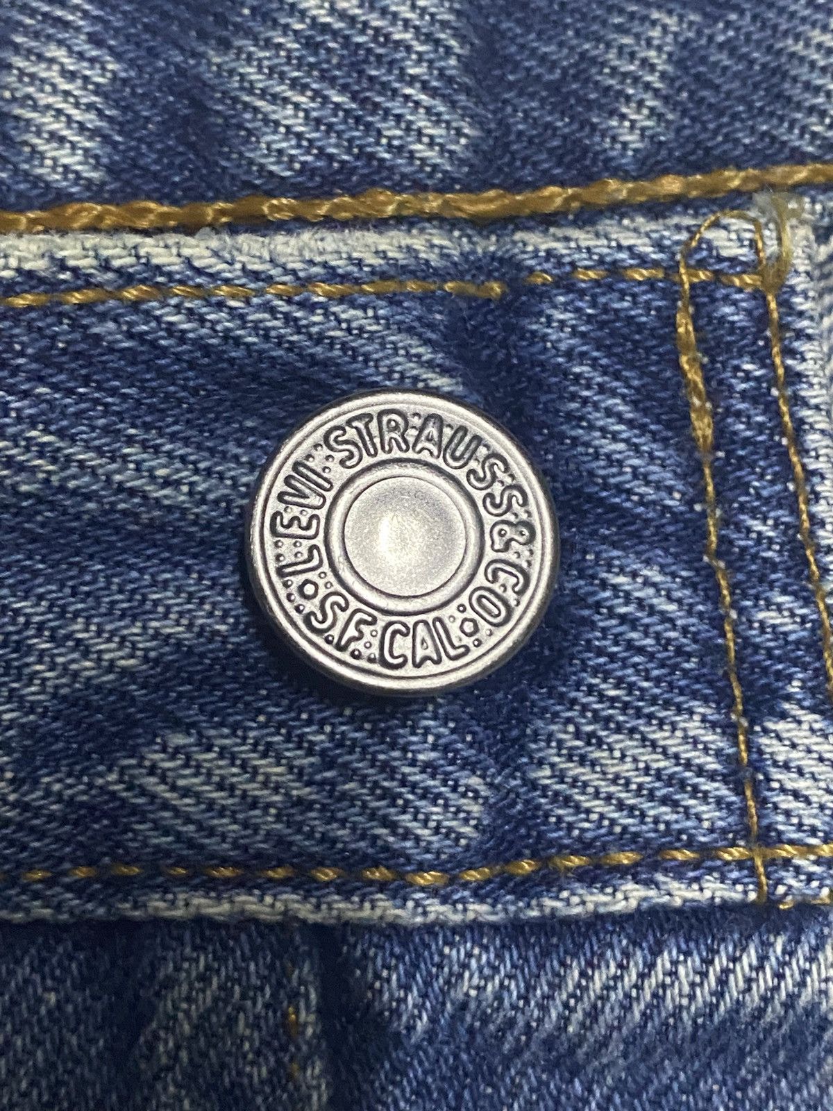 Levi's Levis 501 Y2k Faded Wash Bleach Distressed Jeans Size US 30 / EU 46 - 9 Thumbnail