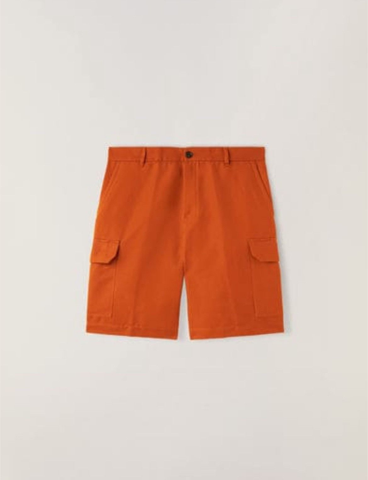 Loro Piana o1srvl11e1024 Cargo Bermuda Shorts in Orange Size US 34 / EU 50 - 1 Preview