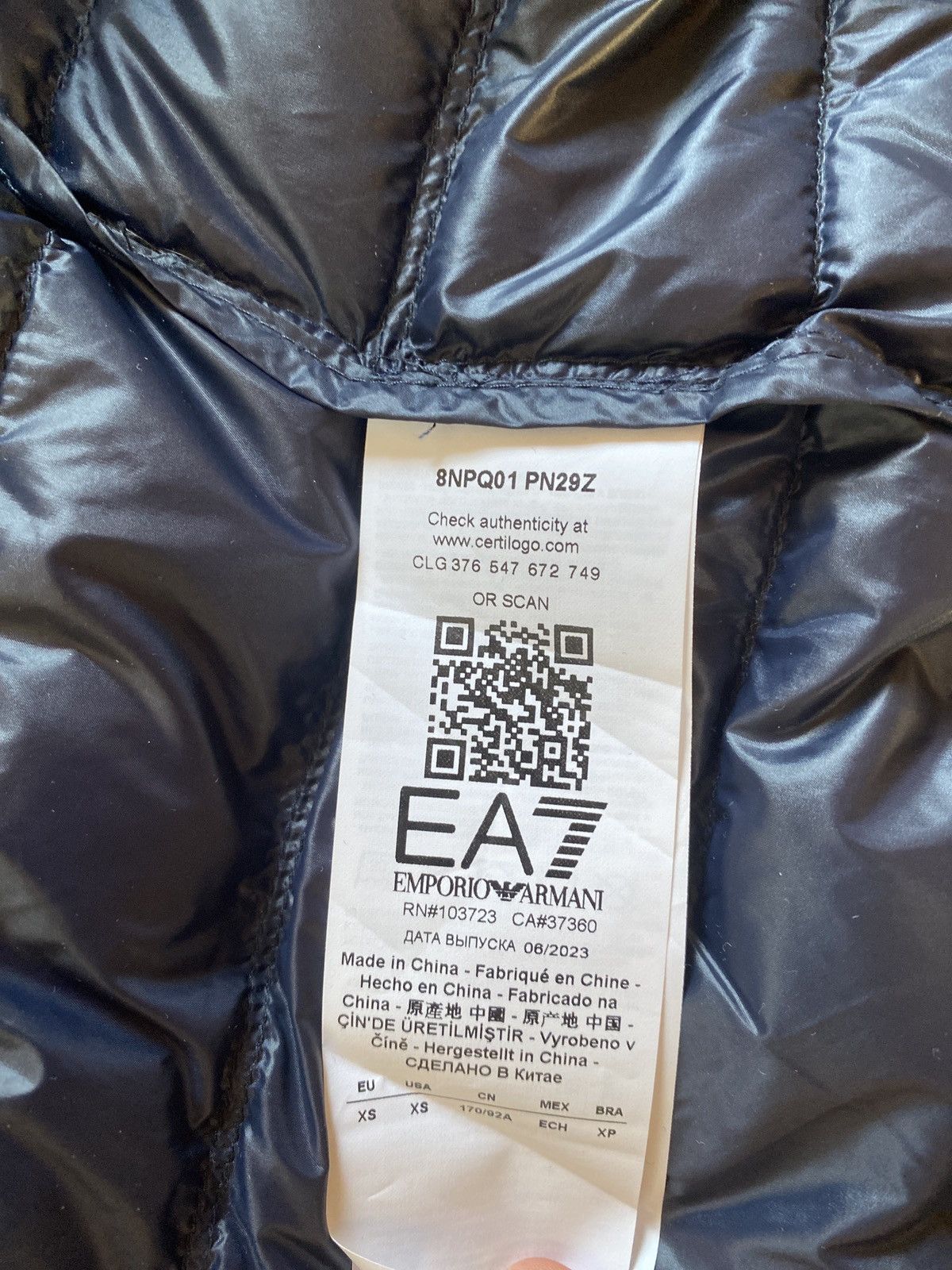 Emporio Armani Ea7 vest Size US XS / EU 42 / 0 - 5 Thumbnail
