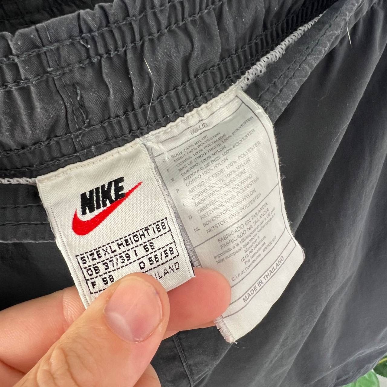Nike Vintage Y2K Nike Big Logo Light Shorts Streetwear Style Size US 36 / EU 52 - 5 Thumbnail