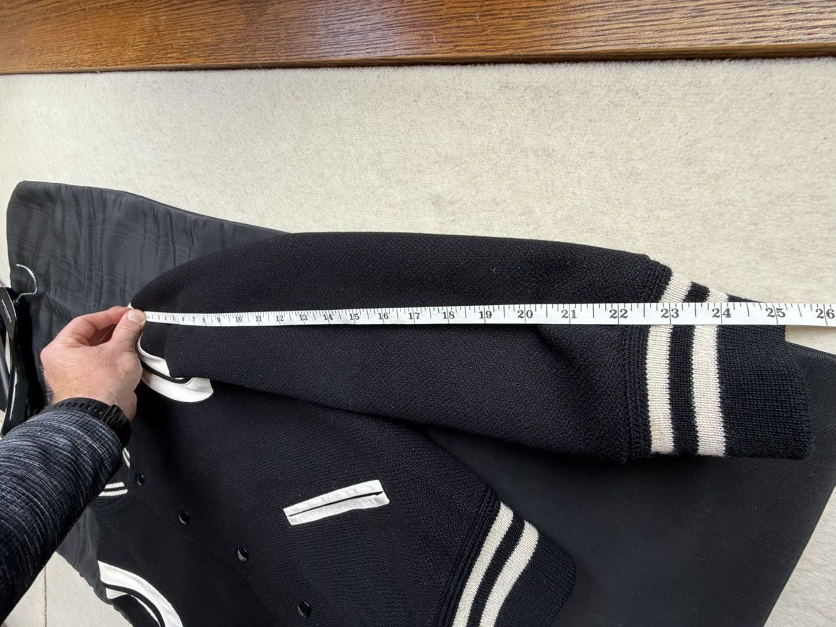Saint Laurent Paris $2890 🤑 Saint Laurent classic teddy jacket 46 black white Size US S / EU 44-46 / 1 - 8 Thumbnail
