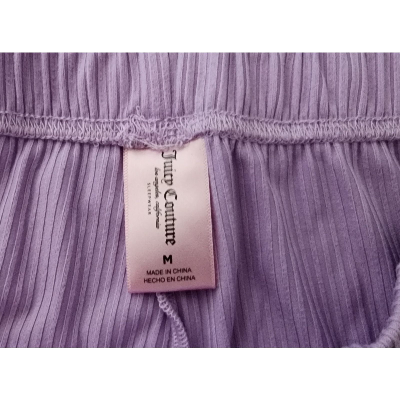 Juicy Couture Juicy Couture Velour pajamas bottoms purple size medium Size 34" / US 12 / IT 48 - 3 Thumbnail