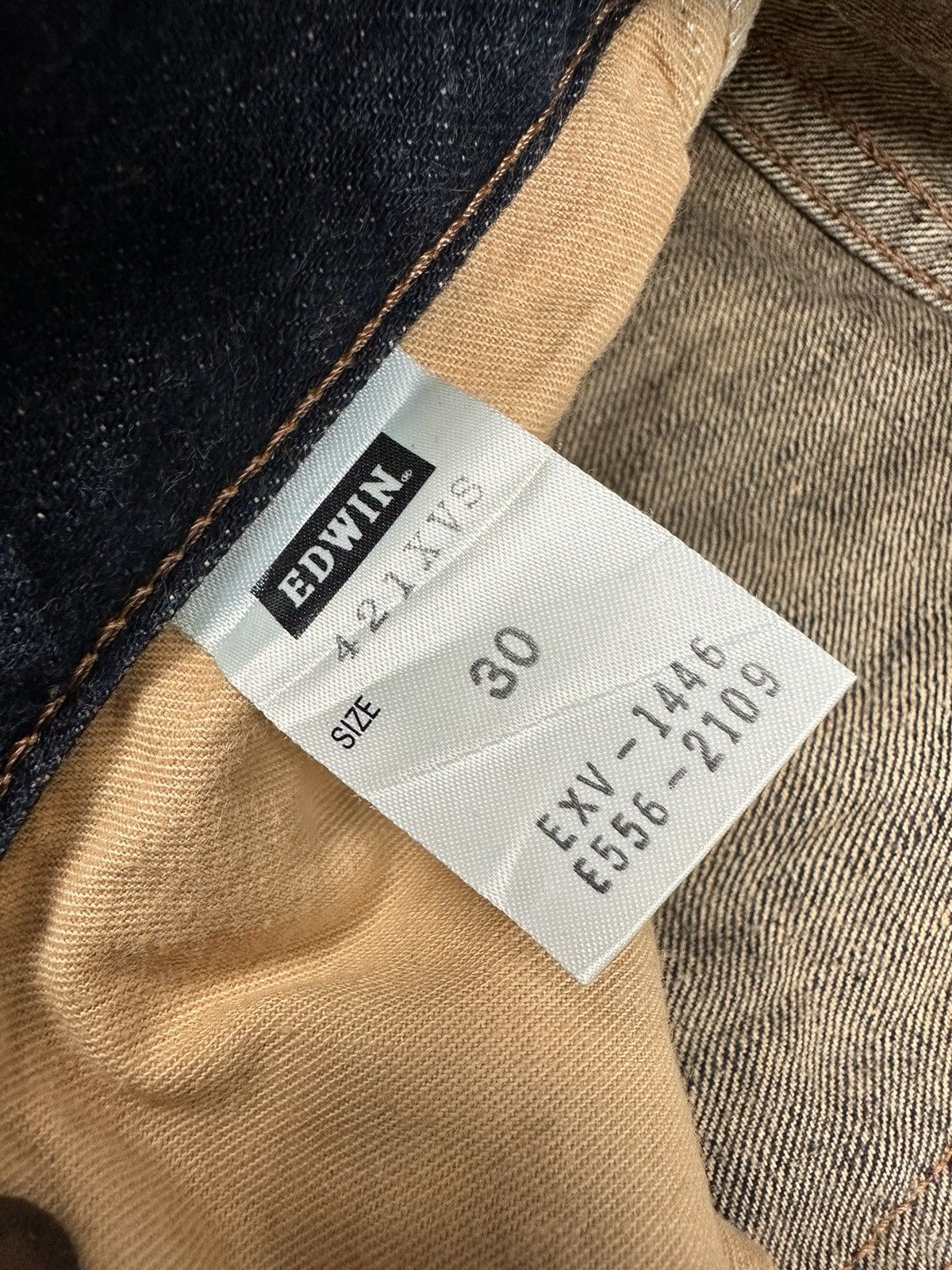 If Six Was Nine Vintage Edwin Flared Denim Size US 33 - 11 Thumbnail