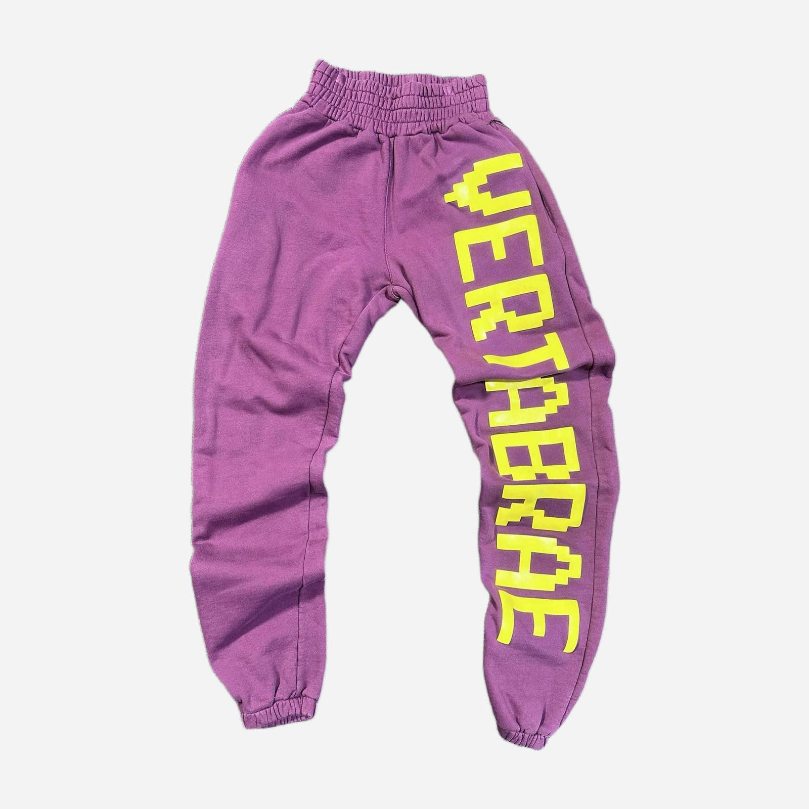 Vertabrae Vertabrae Burgundy Yellow Sweatpants L Used Size US 34 / EU 50 - 1 Thumbnail