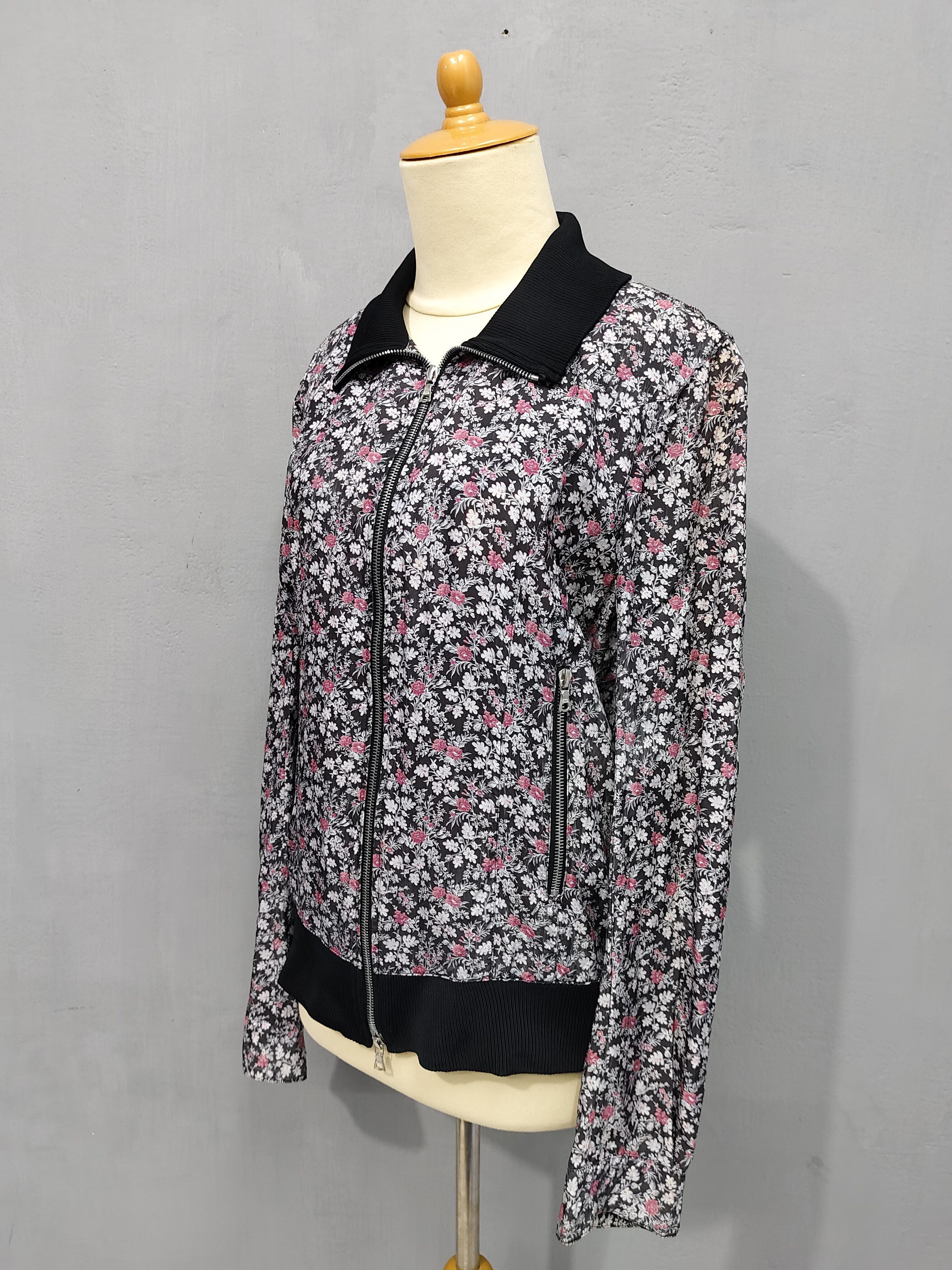 Japanese Brand 🇯🇵 Artisan 🇯🇵 by Five Fox Florals Graphic Cupra Jacket Size L / US 10 / IT 46 - 11 Thumbnail