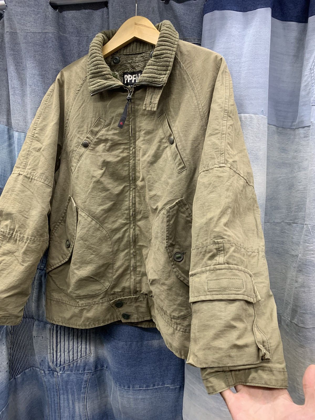 If Six Was Nine × Japanese Brand × Le Grande Bleu (L.G.B.) PPFM ARMY JACKET MULTI POCKET Size US L / EU 52-54 / 3 - 5 Thumbnail