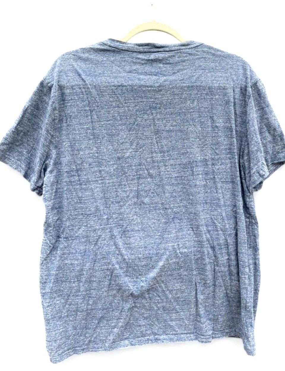 Ralph Lauren Polo Ralph Lauren Heather Blue V-Neck T-Shirt XL Minimalist Size US XL / EU 56 / 4 - 2 Thumbnail