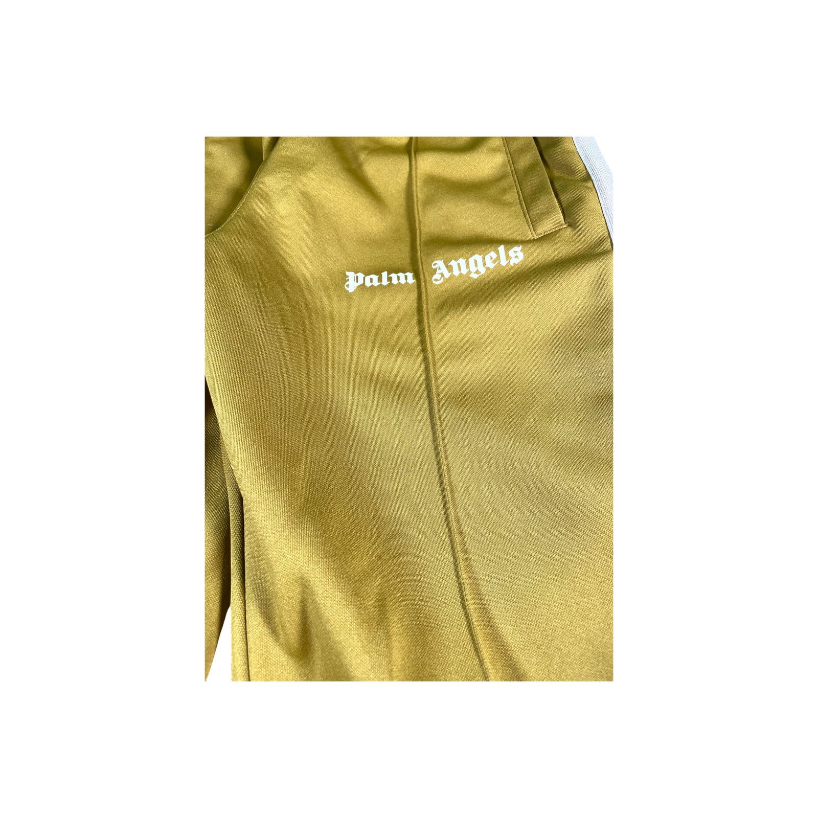 Palm Angels Palm Angels Mustard Track Sweats Size US 30 / EU 46 - 3 Thumbnail